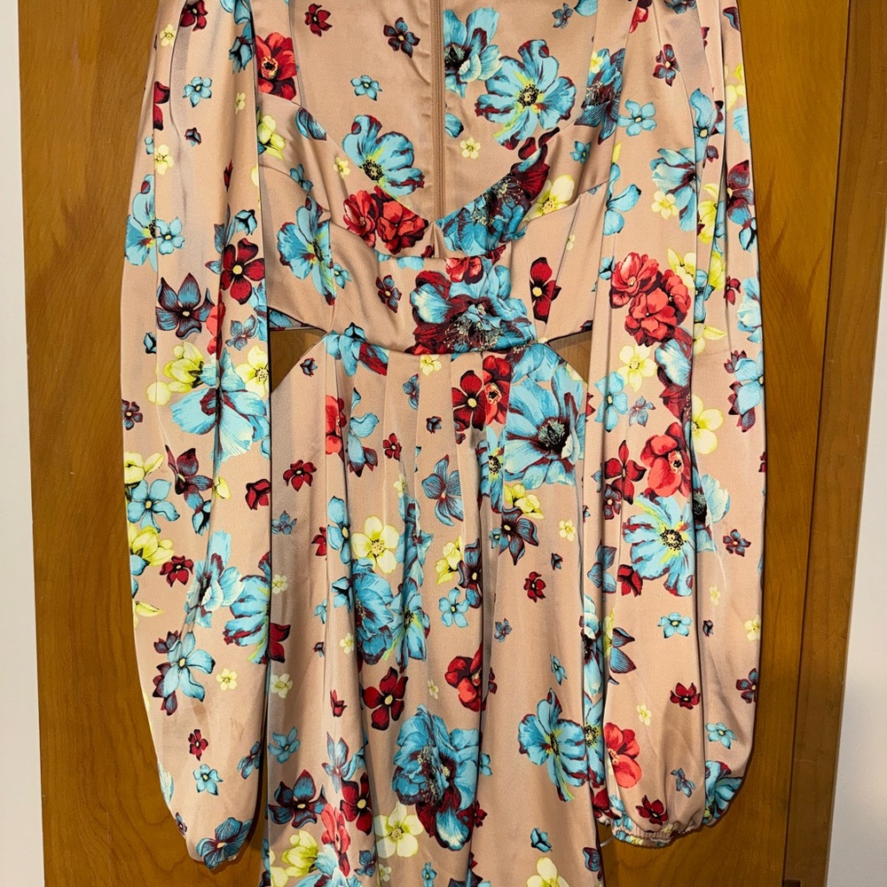 AFRM Floral Long Sleeve Dress - Multicolor